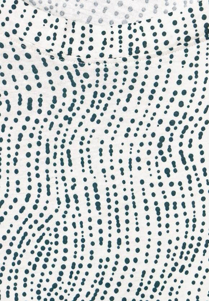 TOS AOP Dotted Weave T-Shirt