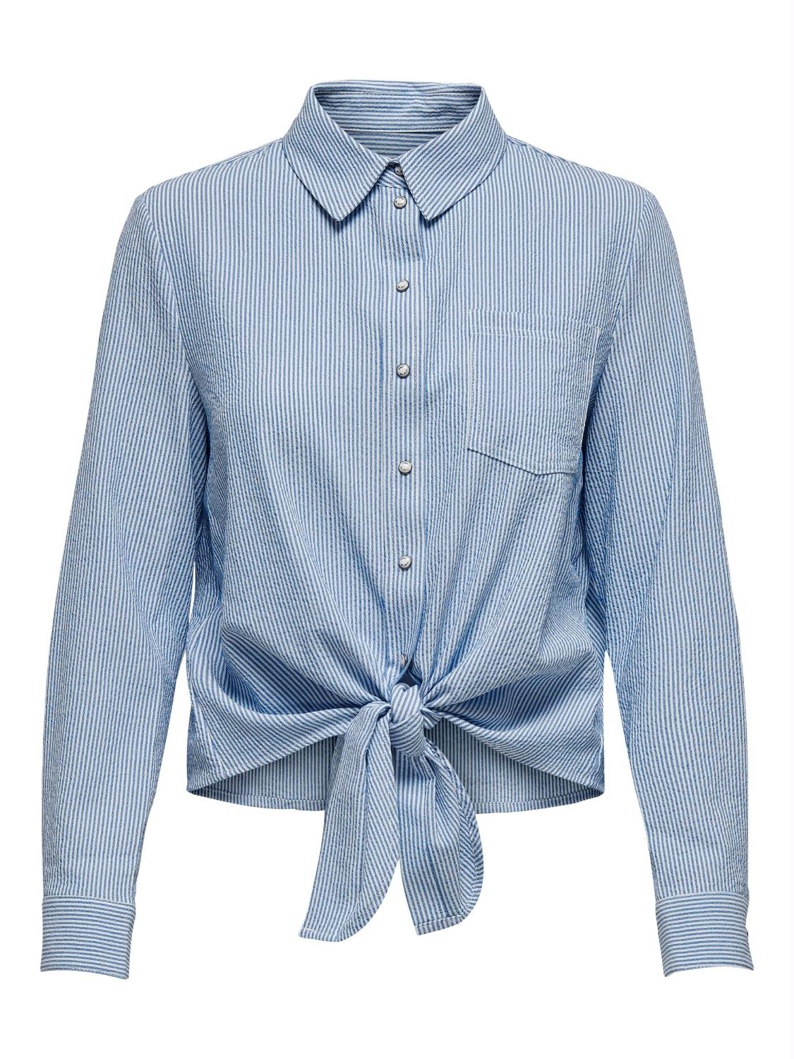 ONLLECEY LS STRIPE KNOT DNM S