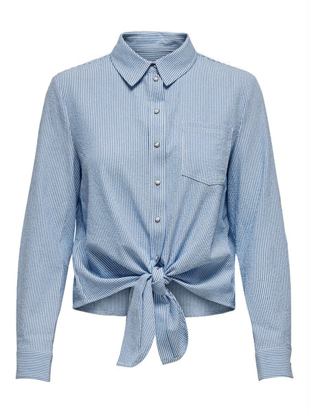 ONLLECEY LS STRIPE KNOT DNM S