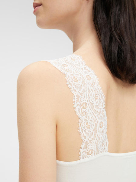PCBARBERA LACE TOP NOOS
