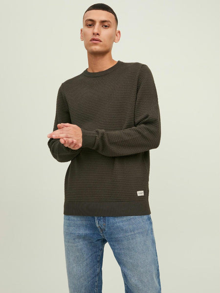 JJEATLAS KNIT CREW NECK NOOS