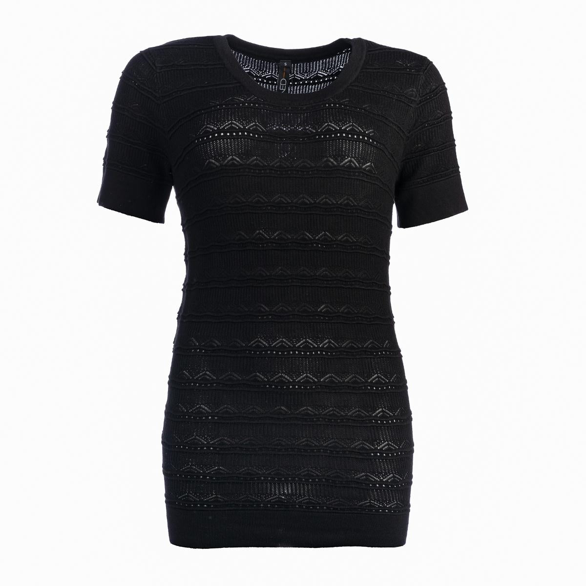 Trui km Fancy woven
