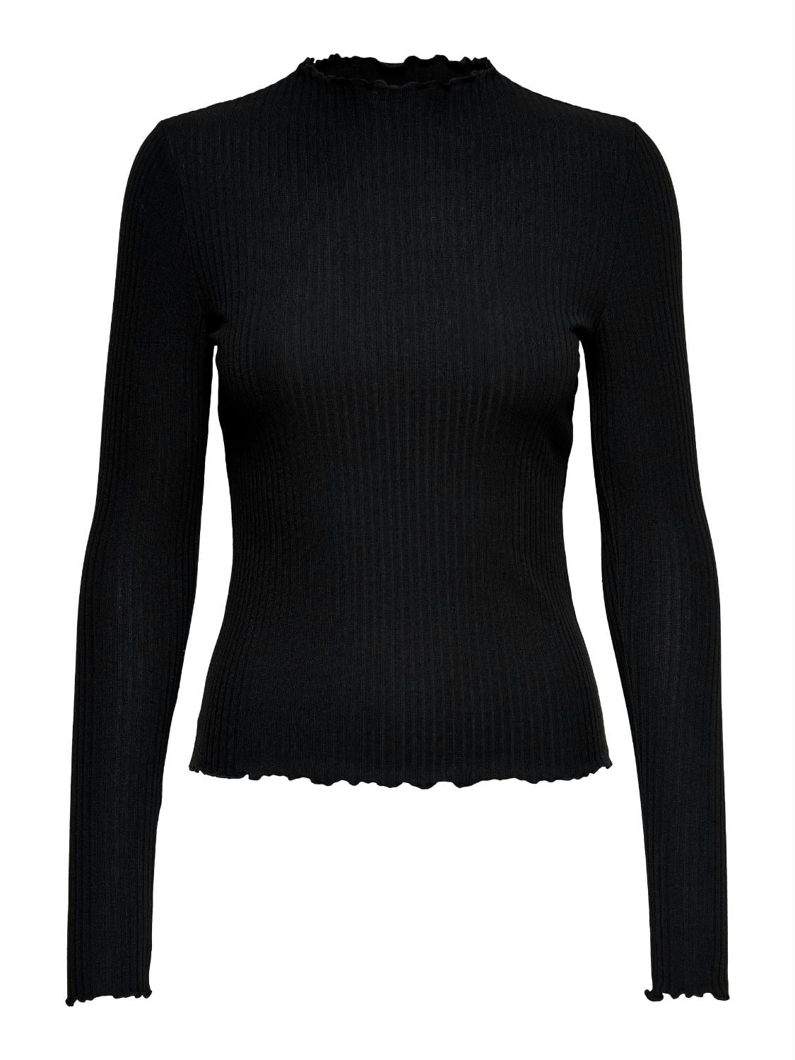 ONLEMMA L/S HIGH NECK TOP NOO