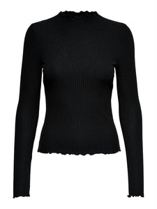ONLEMMA L/S HIGH NECK TOP NOO