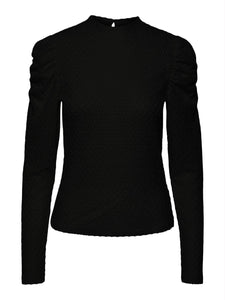 PCNEIDI LS HIGH NECK TOP