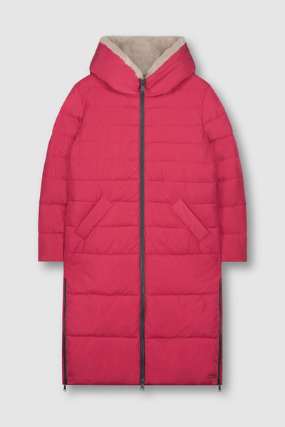 Long hooded coat Keilafur