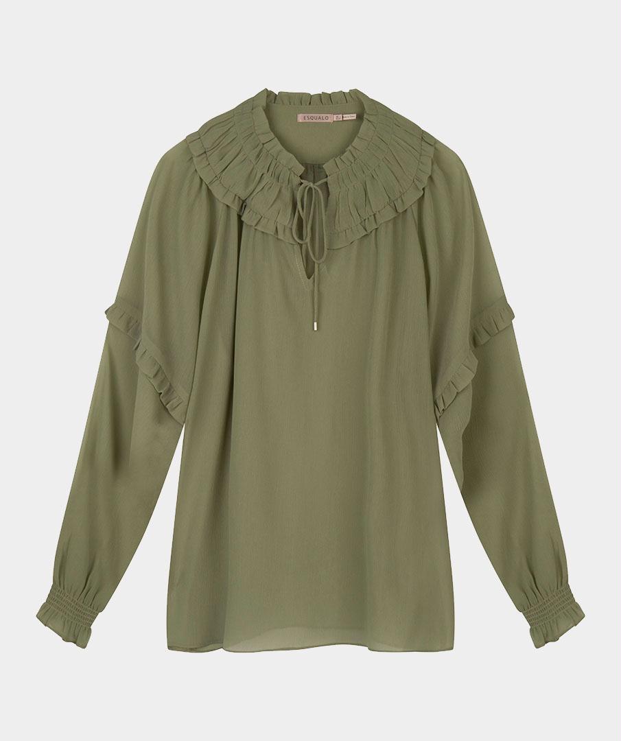 Blouse ruffles