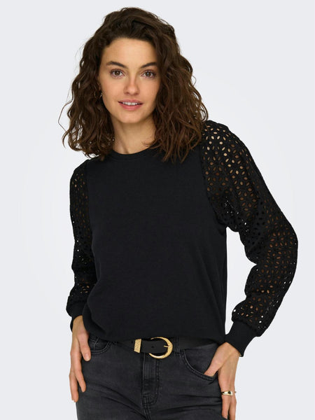 ONLDONNA L/S MIX O-NECK UB SW