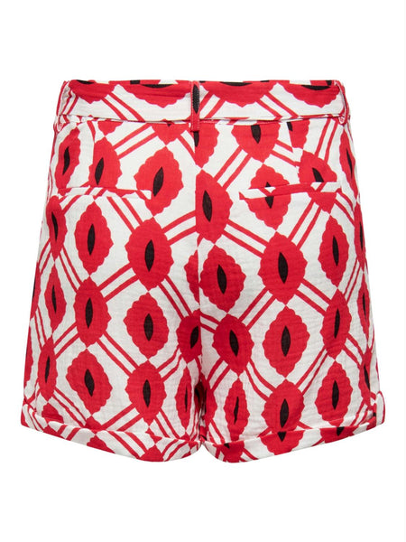 ONLTHYRA AOP PAPERBAG SHORTS
