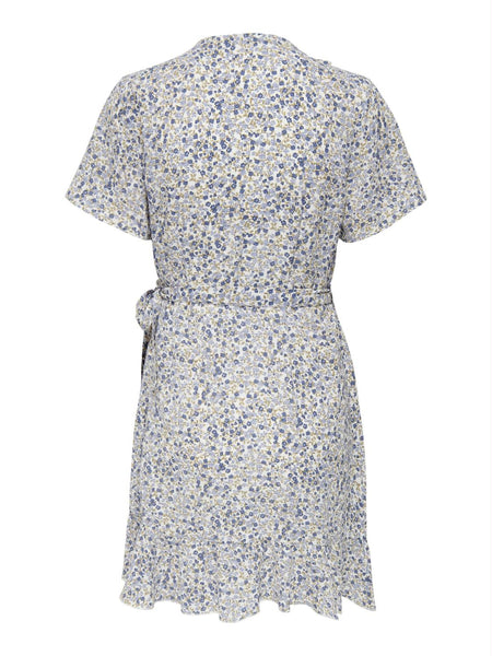 ONLCARLY S/S WRAP SHORT DRESS