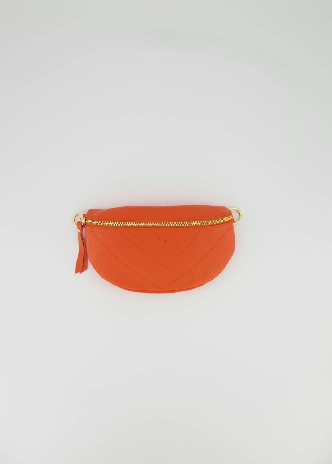 Cilou cl. grain leer oranje