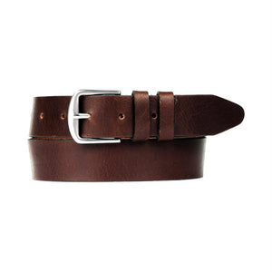 Brede bruine riem 4cm 40488