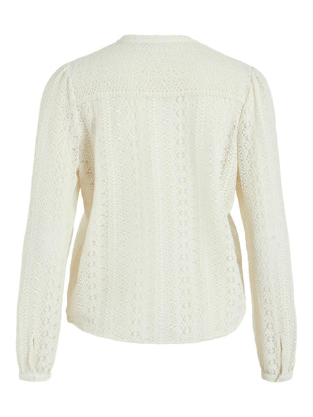 VICHIKKA LACE L/S SHIRT- NOOS