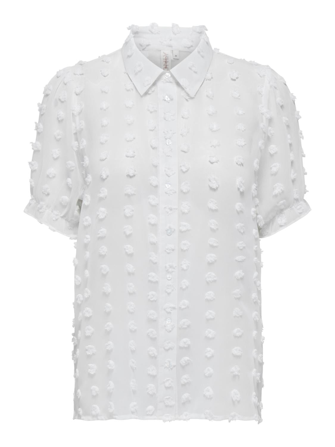 ONLPIXI SS FRILL SHIRT WVN
