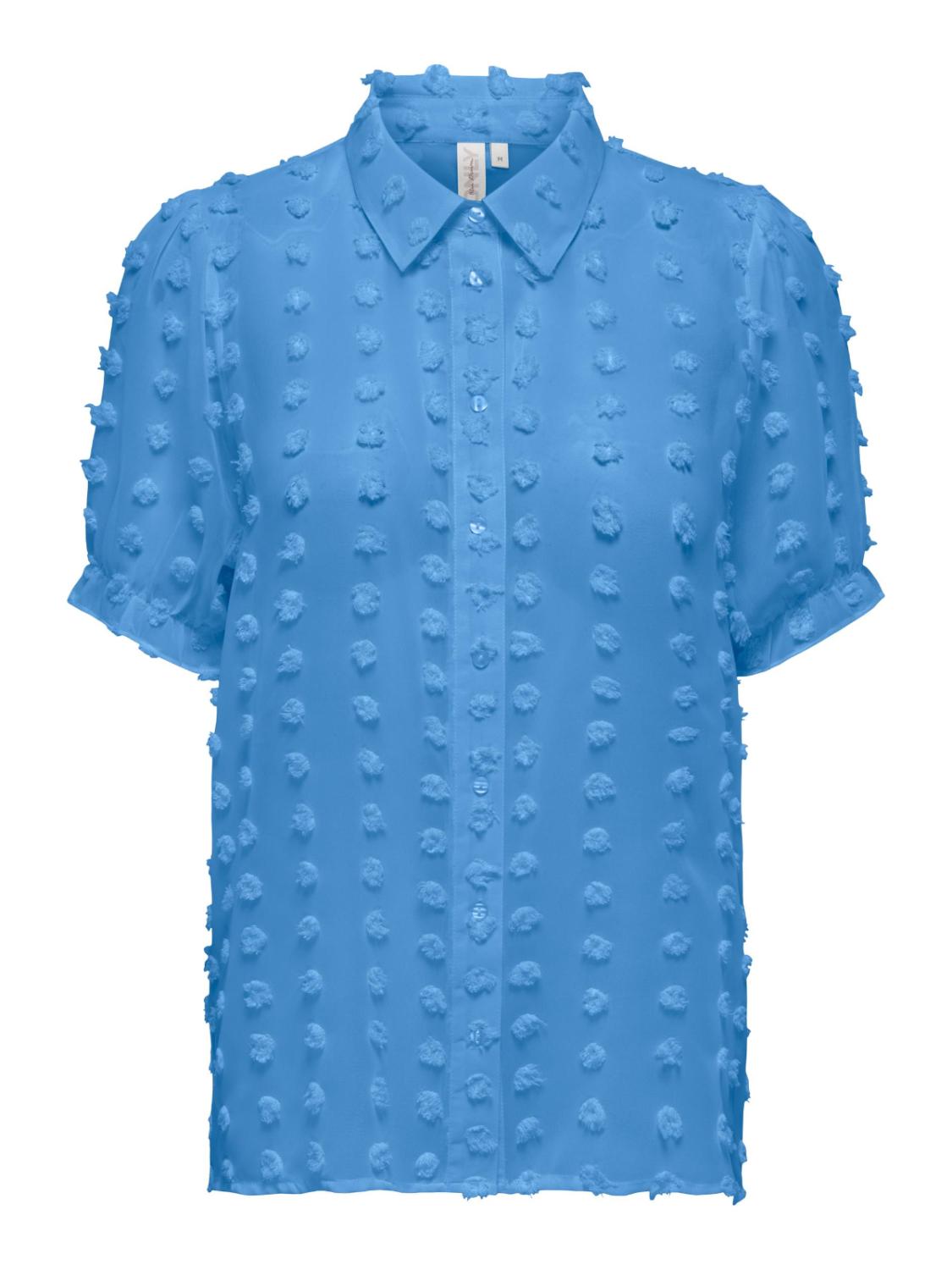 ONLPIXI SS FRILL SHIRT WVN