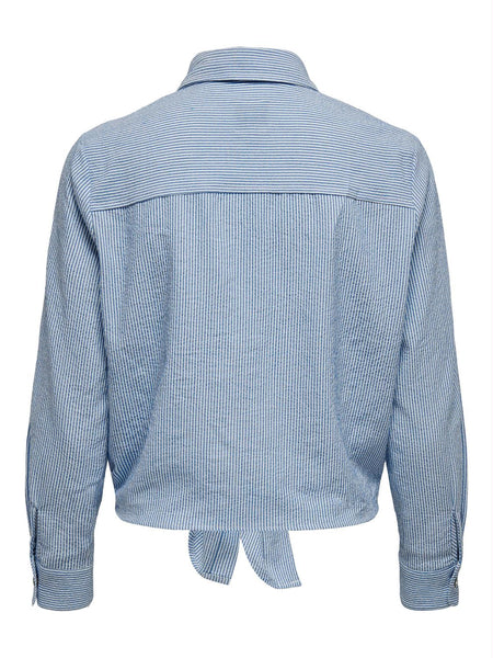 ONLLECEY LS STRIPE KNOT DNM S