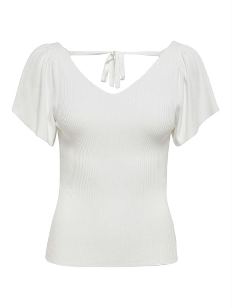 ONLLEELO S/S BACK PULLOVER KN