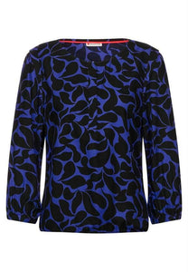 LTD QR Printed blouse w shoul
