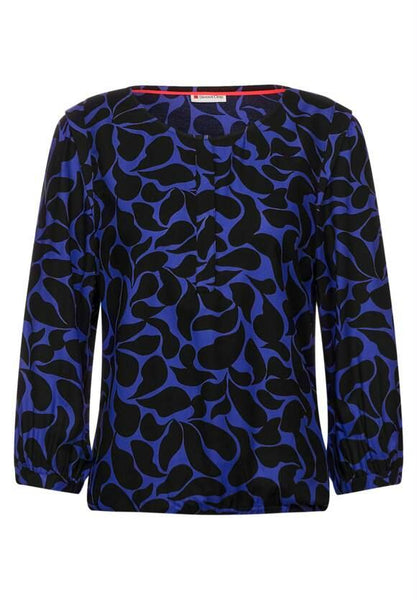 LTD QR Printed blouse w shoul