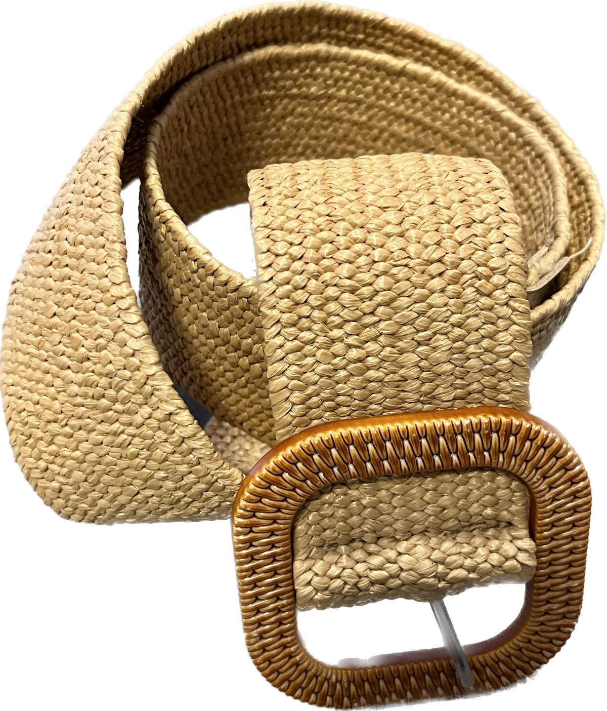 Linnen riem met gesp