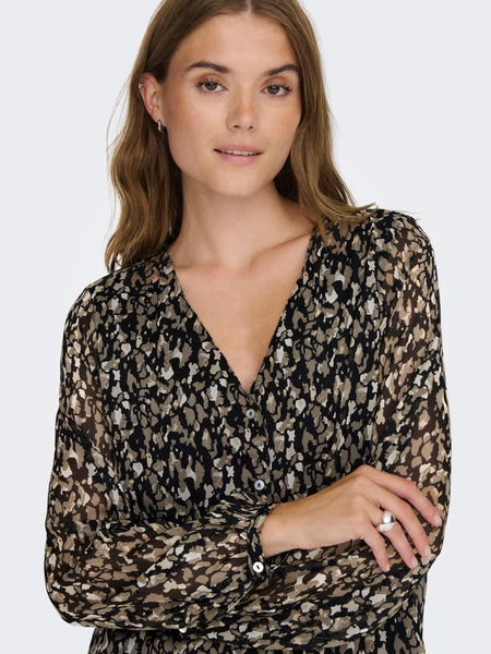 ONLLUNA L/S V-NECK TOP NOOS P