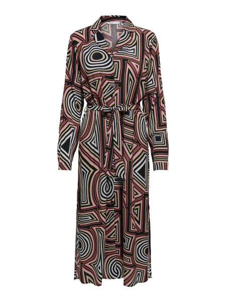 ONLMENDES L/S MIDI SHIRT DRES