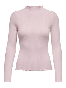 ONLEMMA L/S HIGH NECK TOP NOO