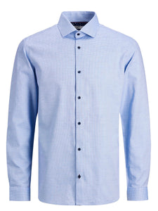 JPRBLAVIGGO DOBBY SHIRT L/S N