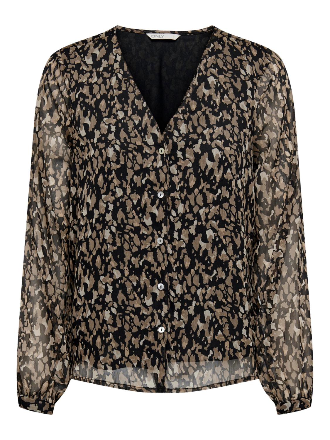 ONLLUNA L/S V-NECK TOP NOOS P