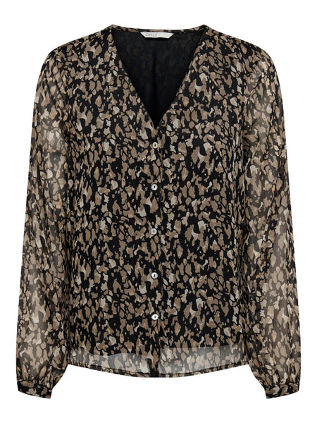 ONLLUNA L/S V-NECK TOP NOOS P