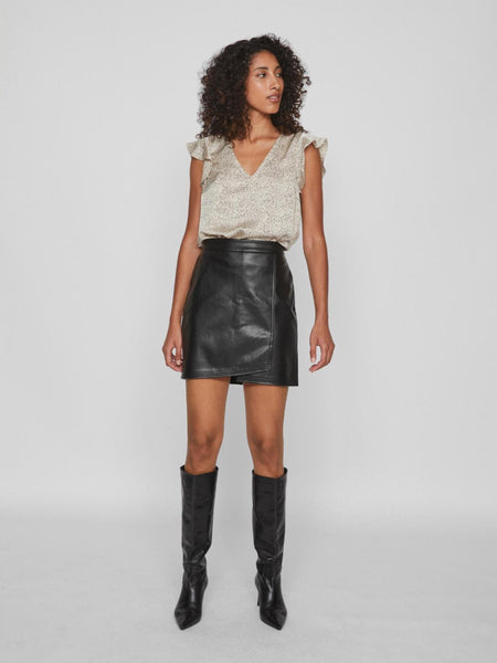 VIDAGMAR HW COATED SKIRT/PB