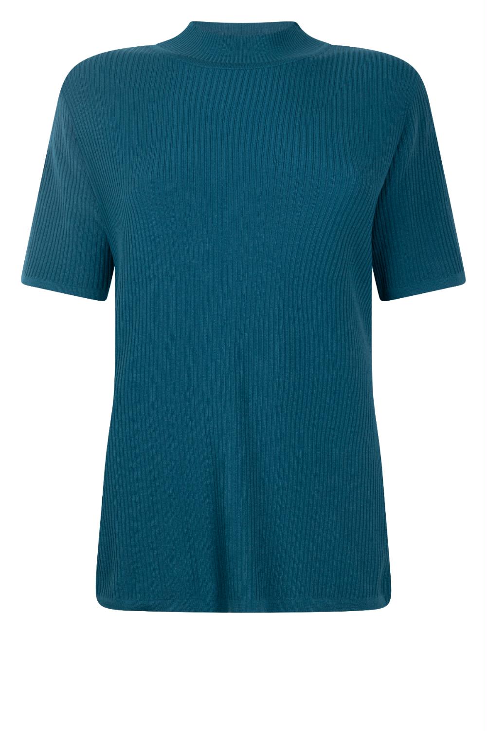 Rib turtle neck sweater nadine