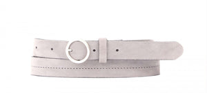 Smalle grijze riem 25168