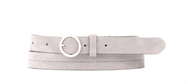 Smalle grijze riem 25168
