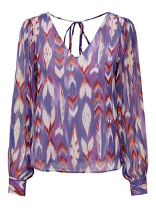 ONLPAM LIFE L/S V-NECK TOP PT