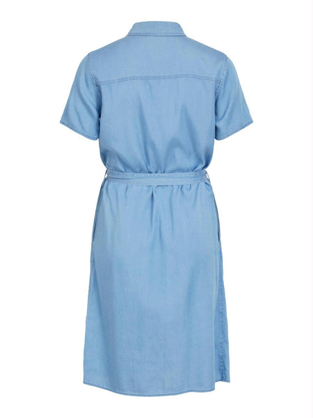 VIBISTA S/S SHIRT DRESS/SU -