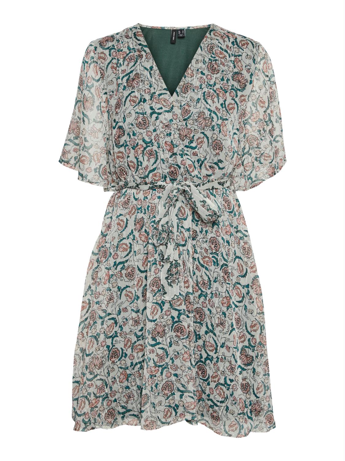 VMTHEA 2/4 SHORT DRESS WVN LC
