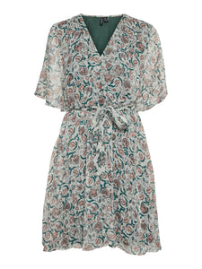 VMTHEA 2/4 SHORT DRESS WVN LC