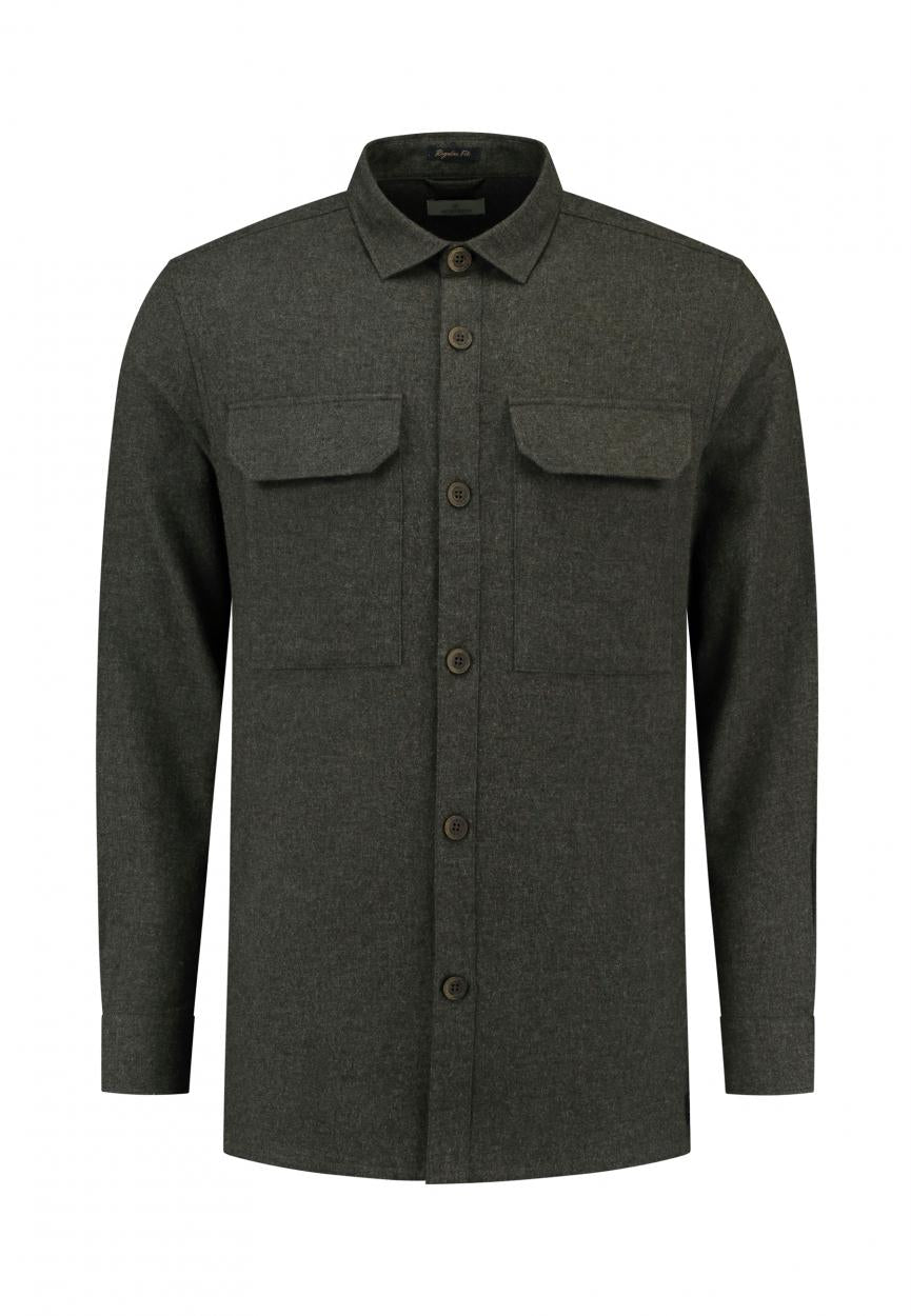Shirt melange flannel